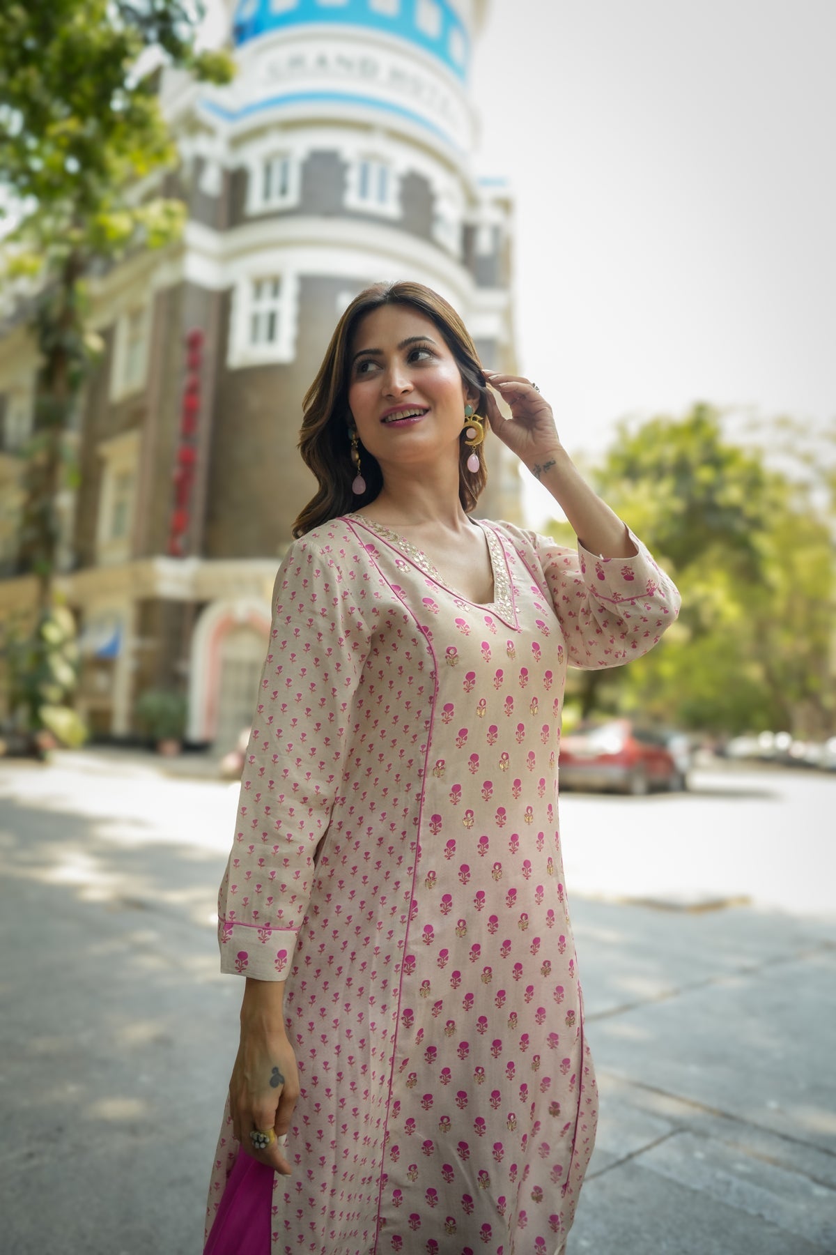 Traditional Indian kurta set