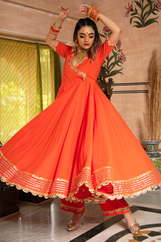 Festive Indian cotton set