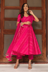 Bhandhej cotton suit