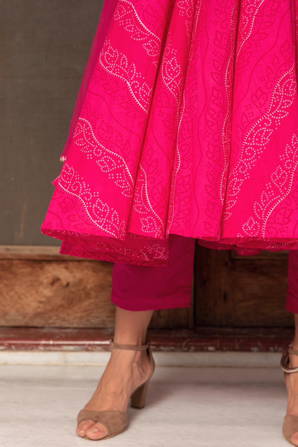 traditional dress with dupatta