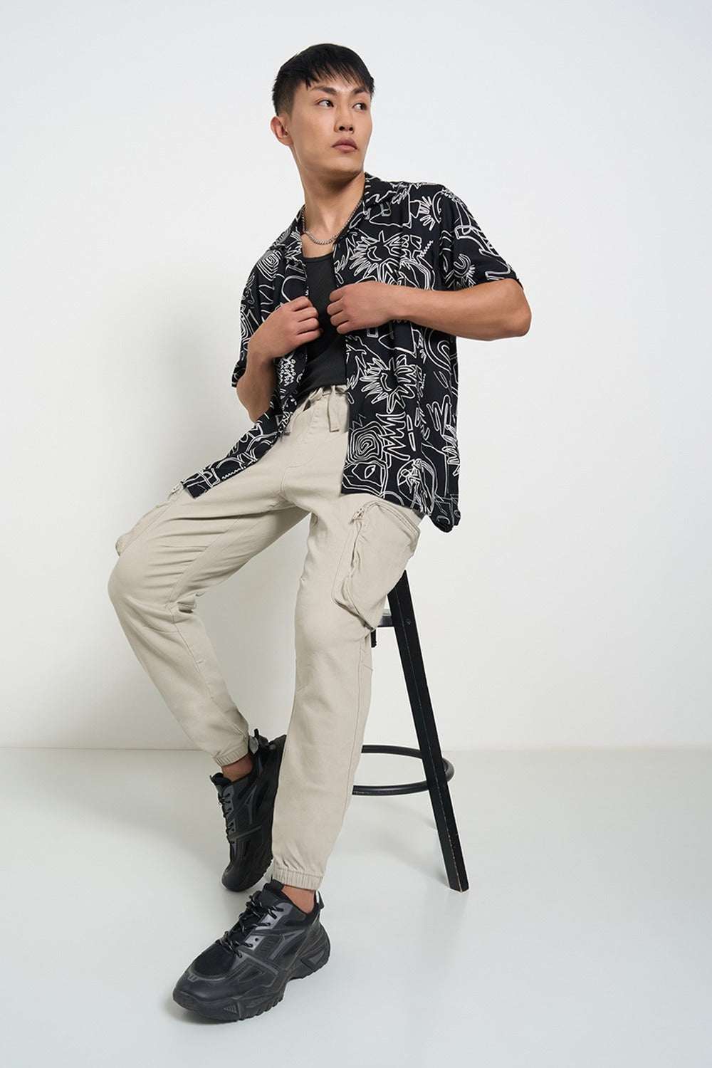Stylish men’s beachwear shirt
