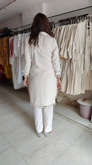 women’s floral embroidery outfit for casual wear