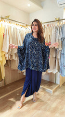 Cowl neck kaftan