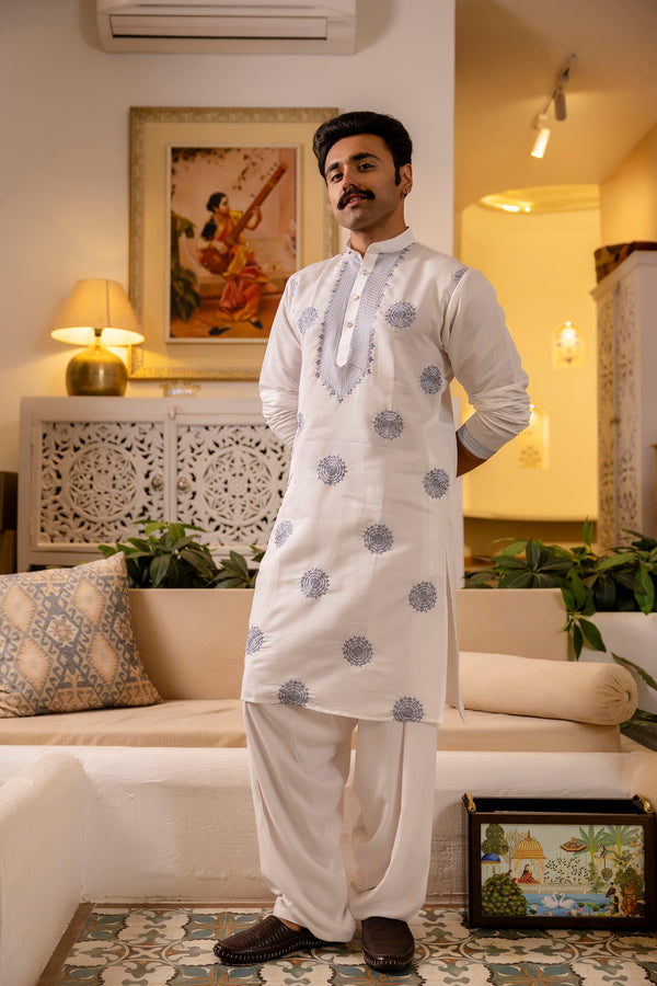 White kurta