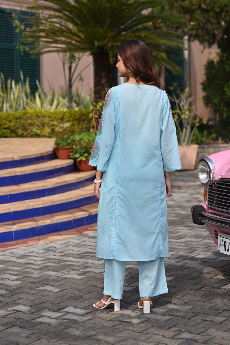 spring cotton suit set