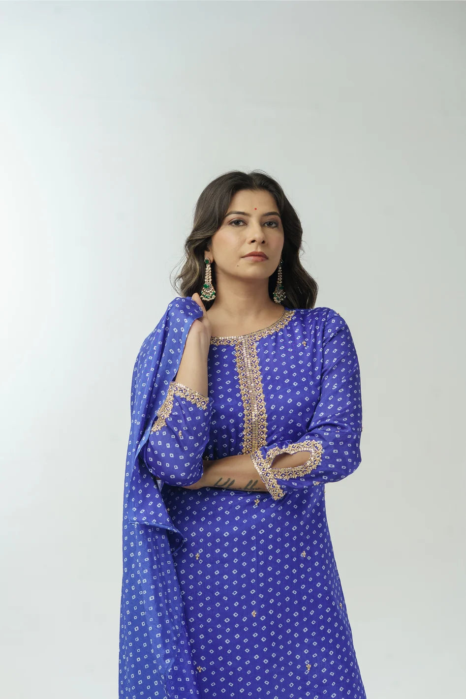 Jamuni Riwaayat Printed Suit Set