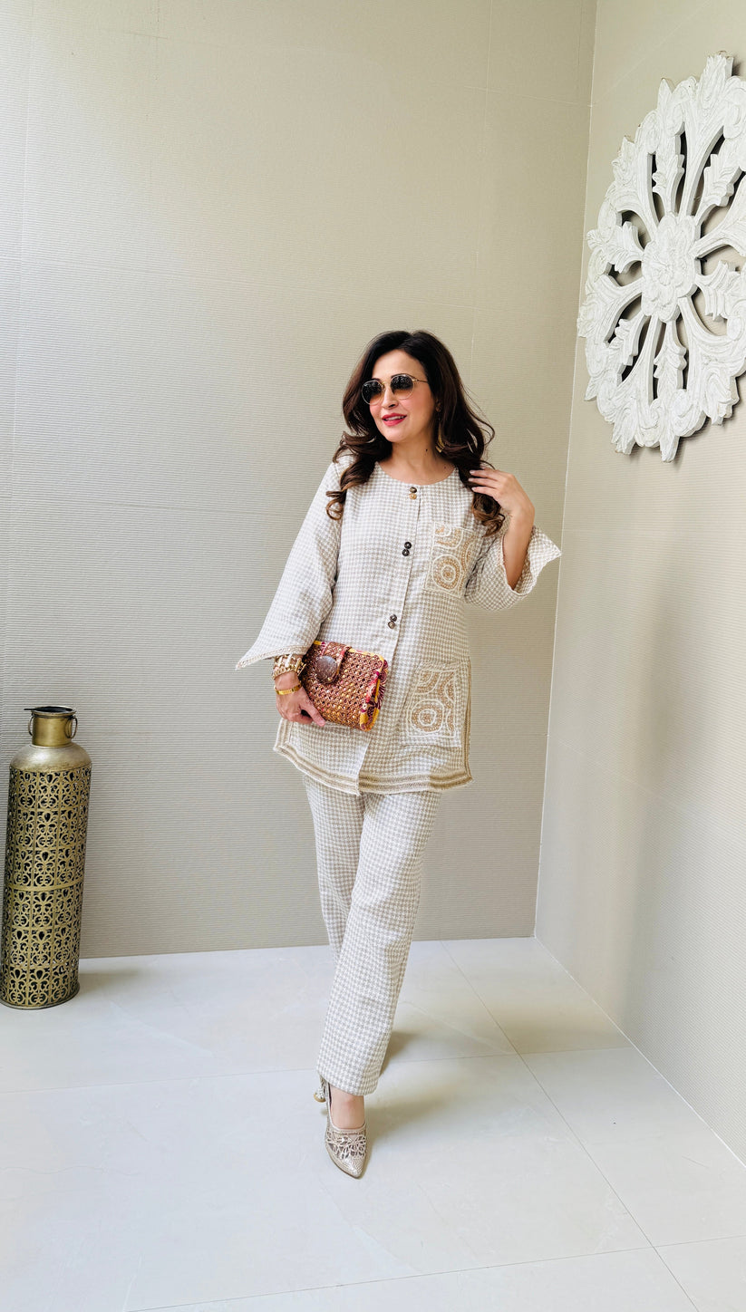 Jute co-ord set for women
