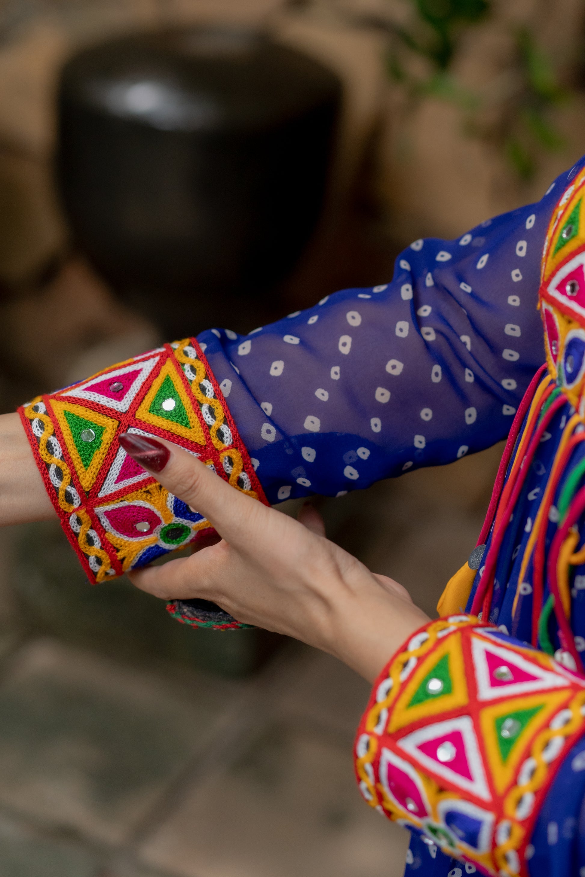 Garba night outfit