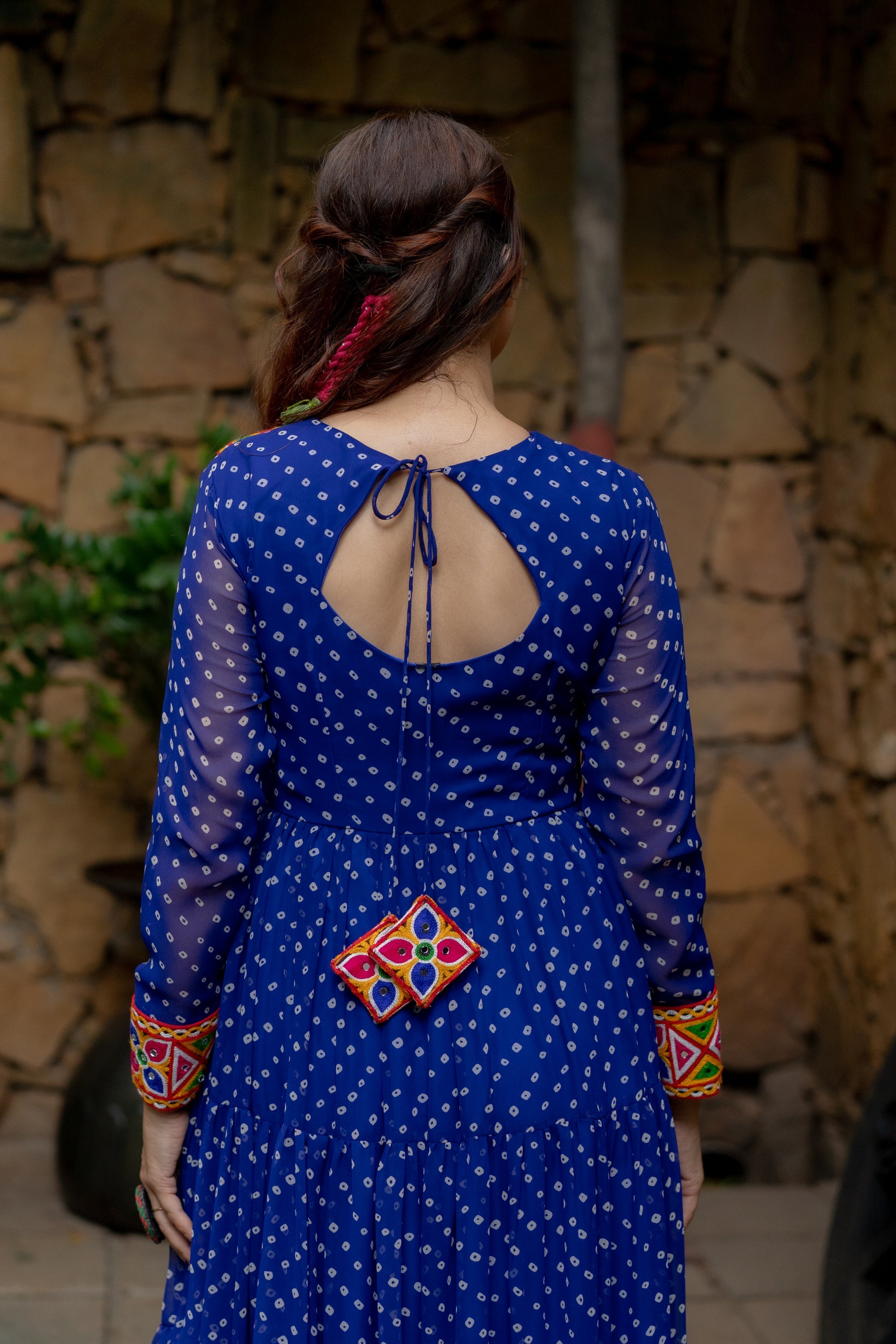 Dandiya dance dress