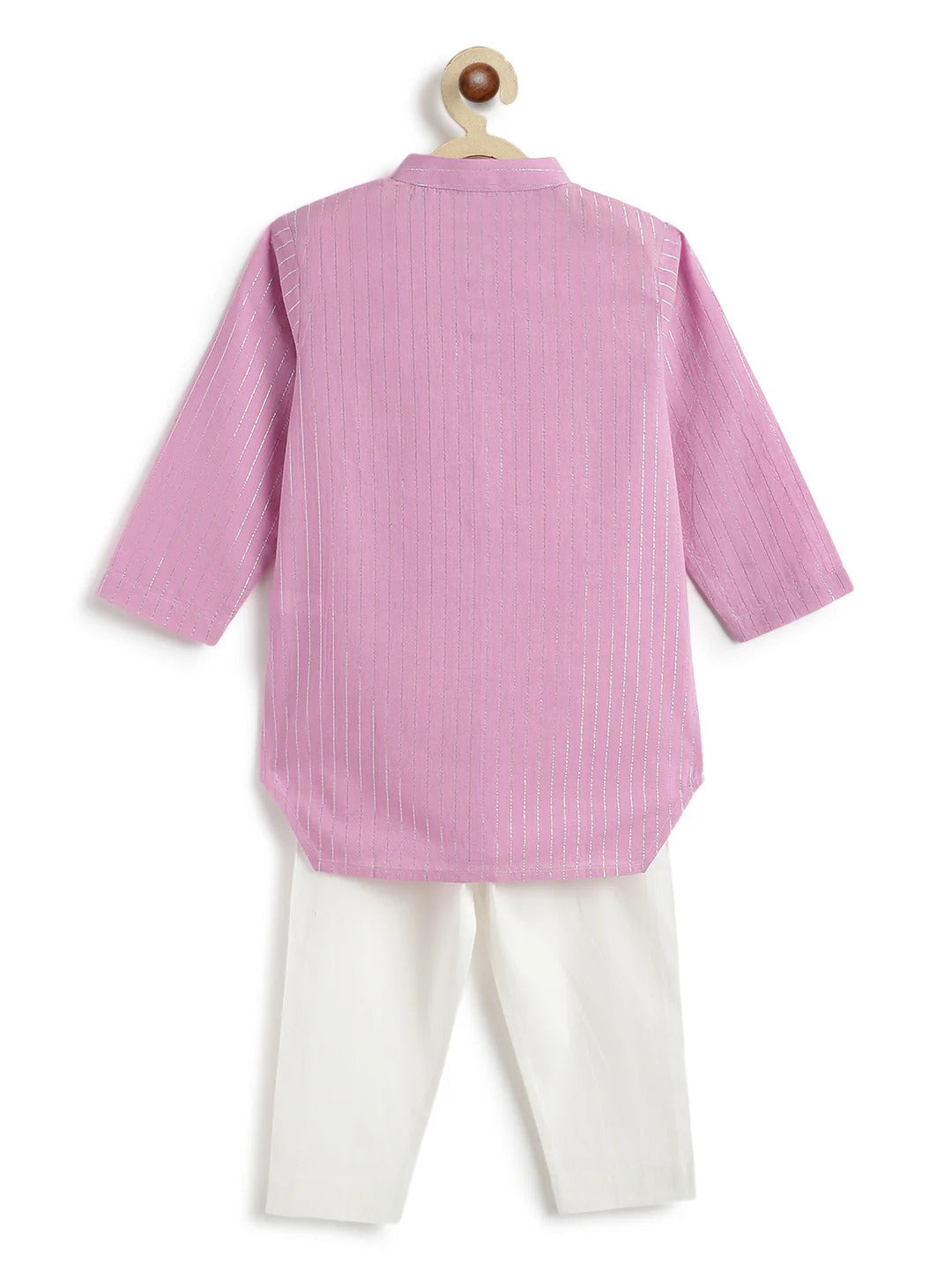 Chandaniya purple kurta pyjama set for boys