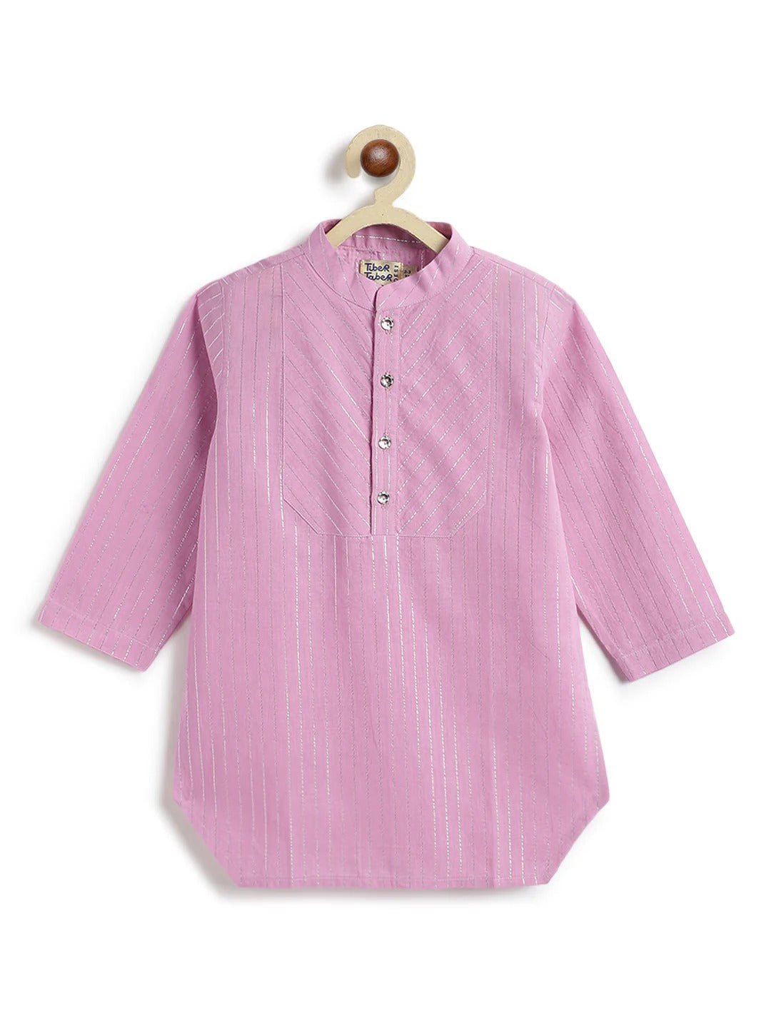 Boys Chandaniya Purple Kurta Pyjama Set