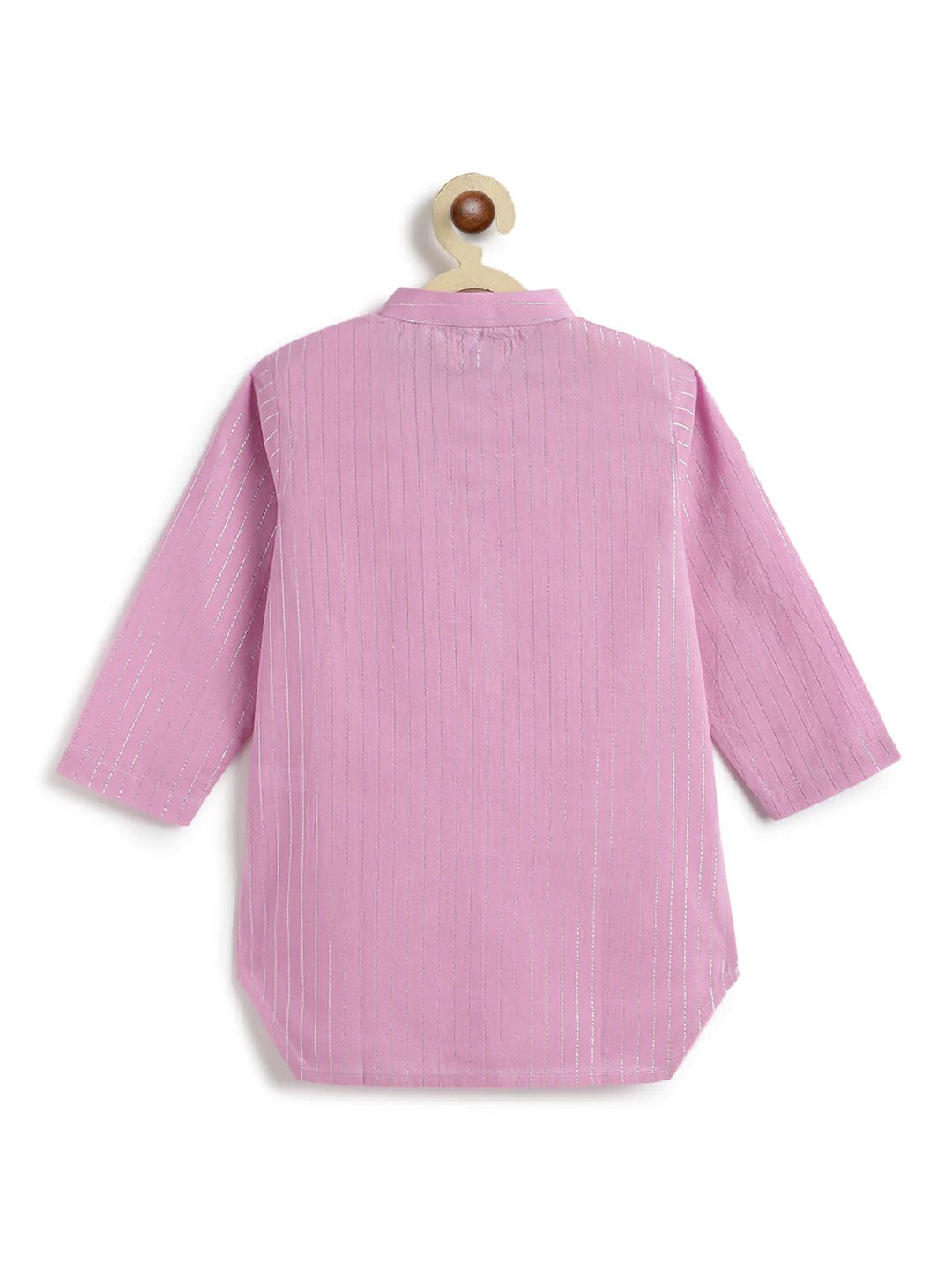 Chandaniya purple kurta pyjama set for boys