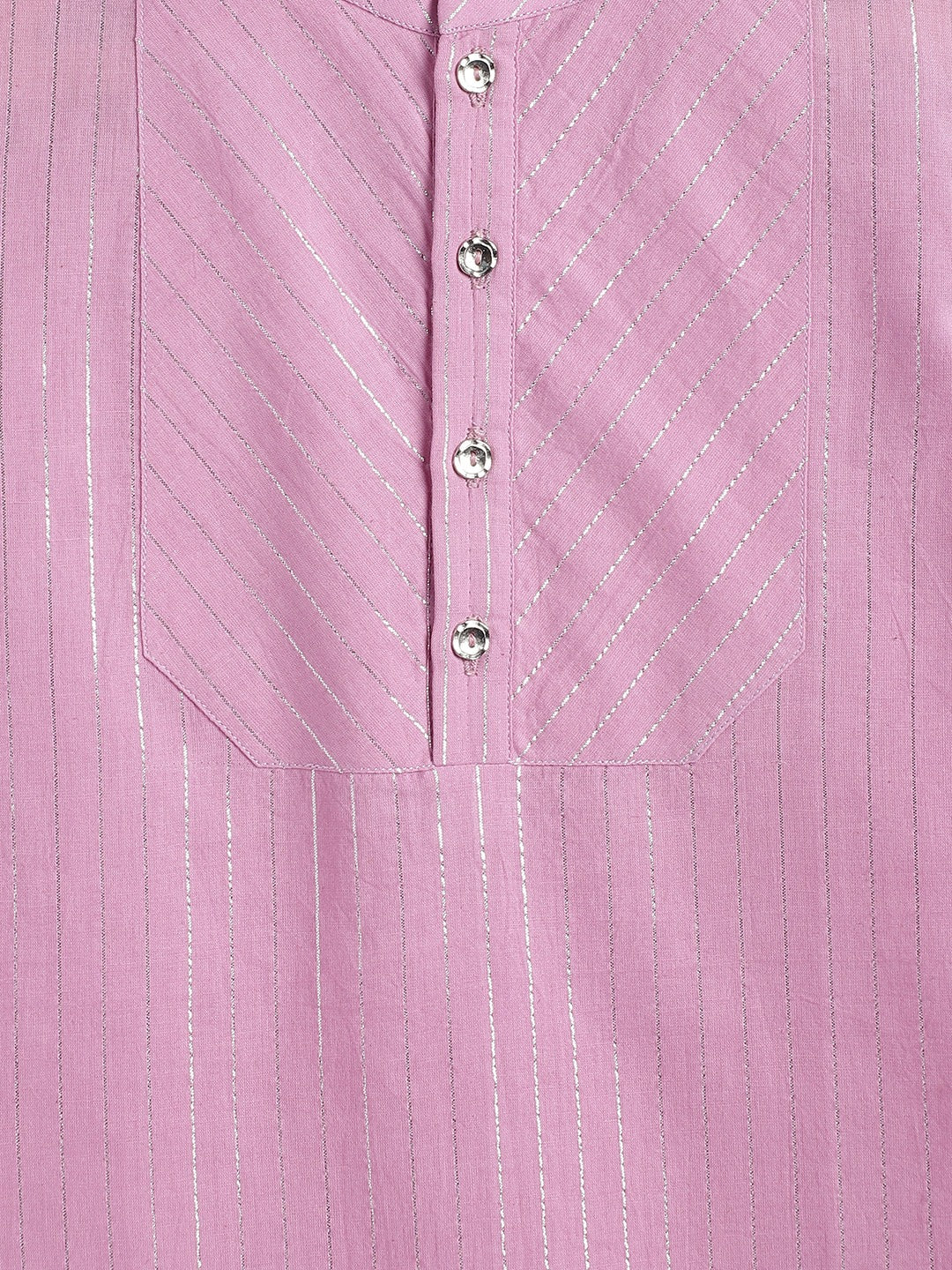 Boys Chandaniya Purple Kurta Pyjama Set