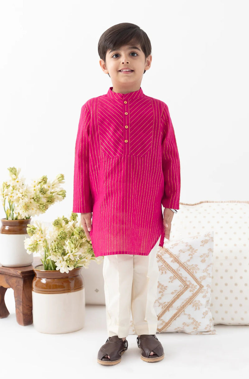 Boys Chandaniya Kurta Pyjama Set