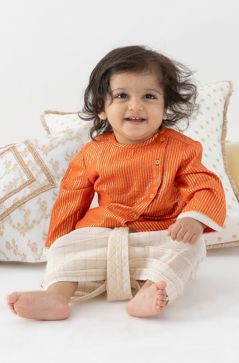 Boys Little Jugnu Dhoti Kurta Set