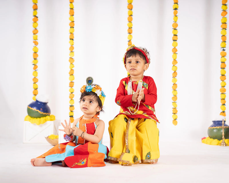 Krishna outfit for boys