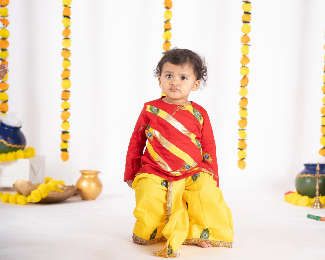 Janmashtami dress for kids