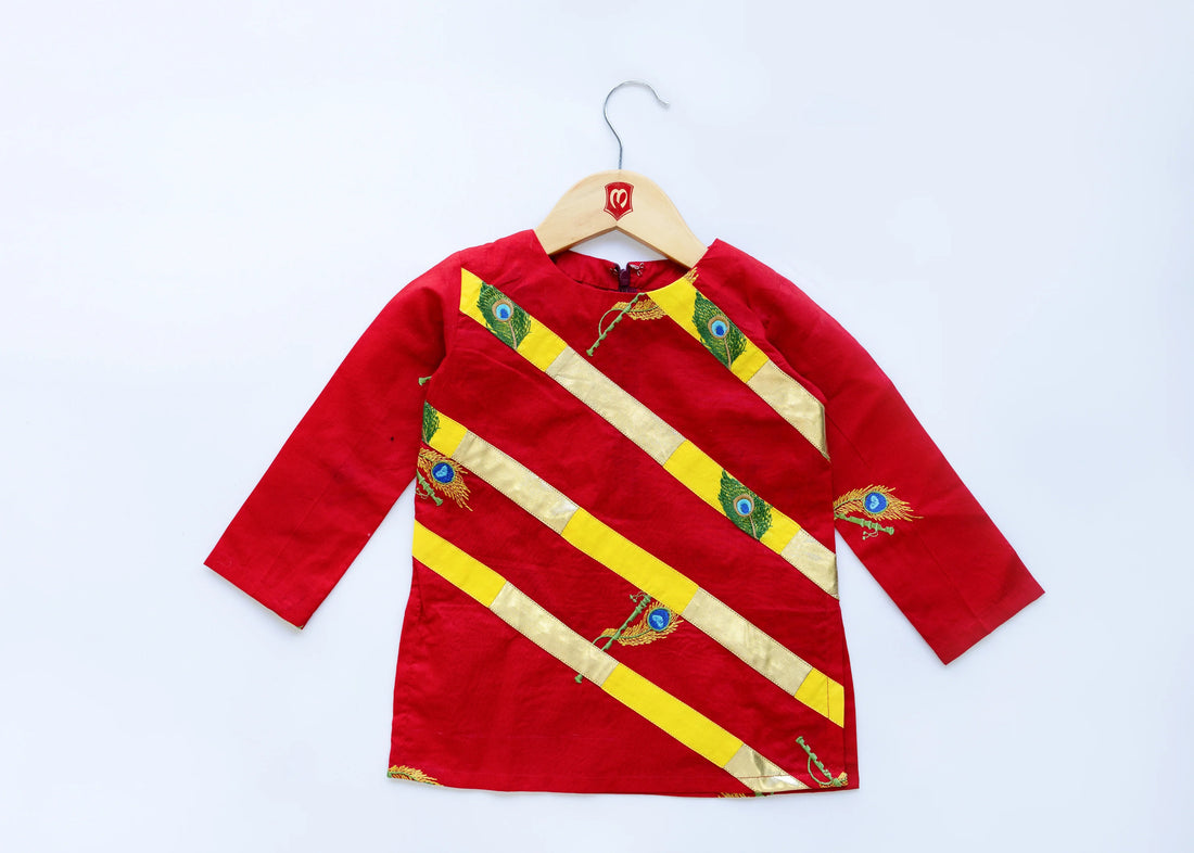 Cultural outfit for Janmashtami