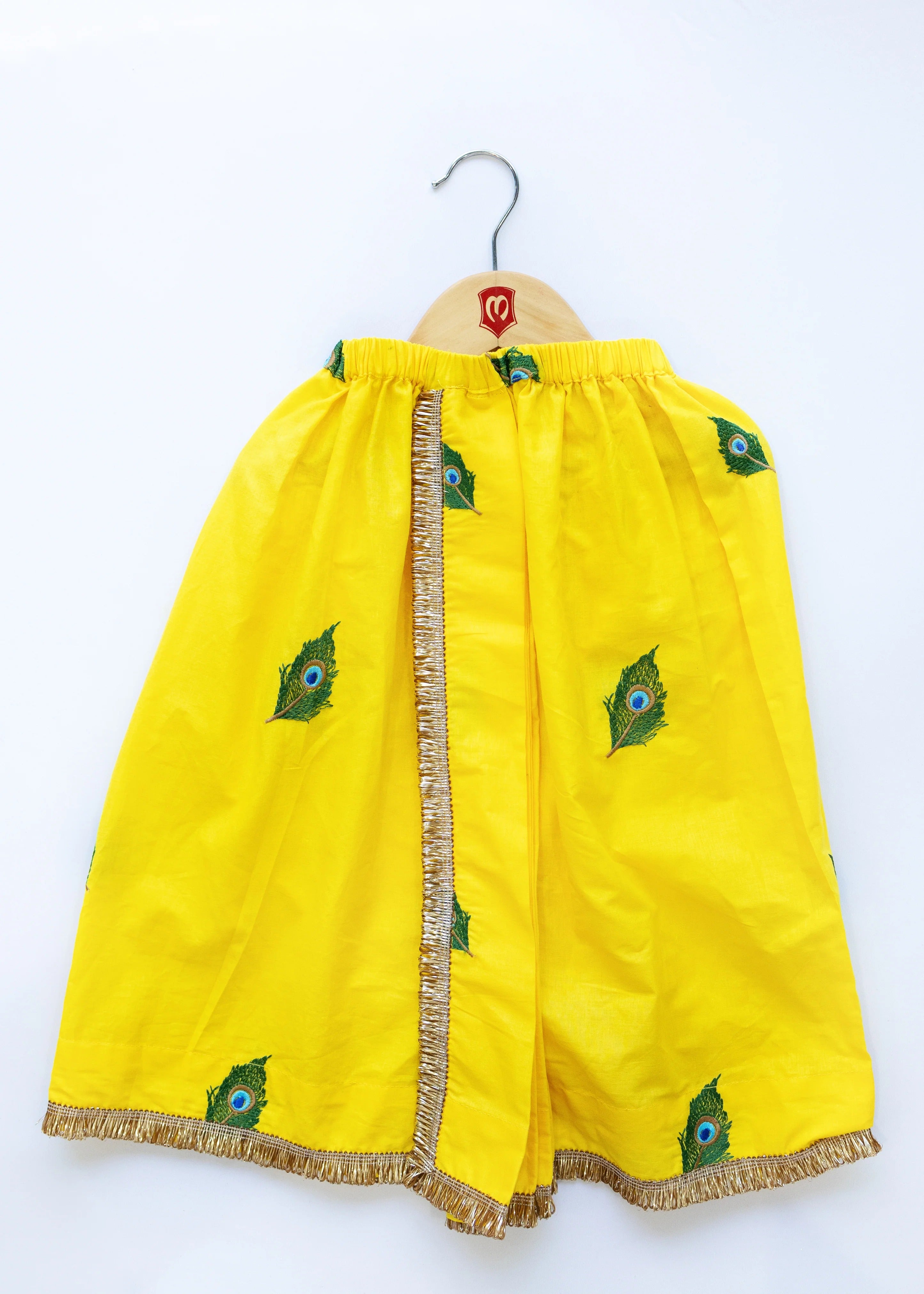 Boys dhoti kurta set with mukut