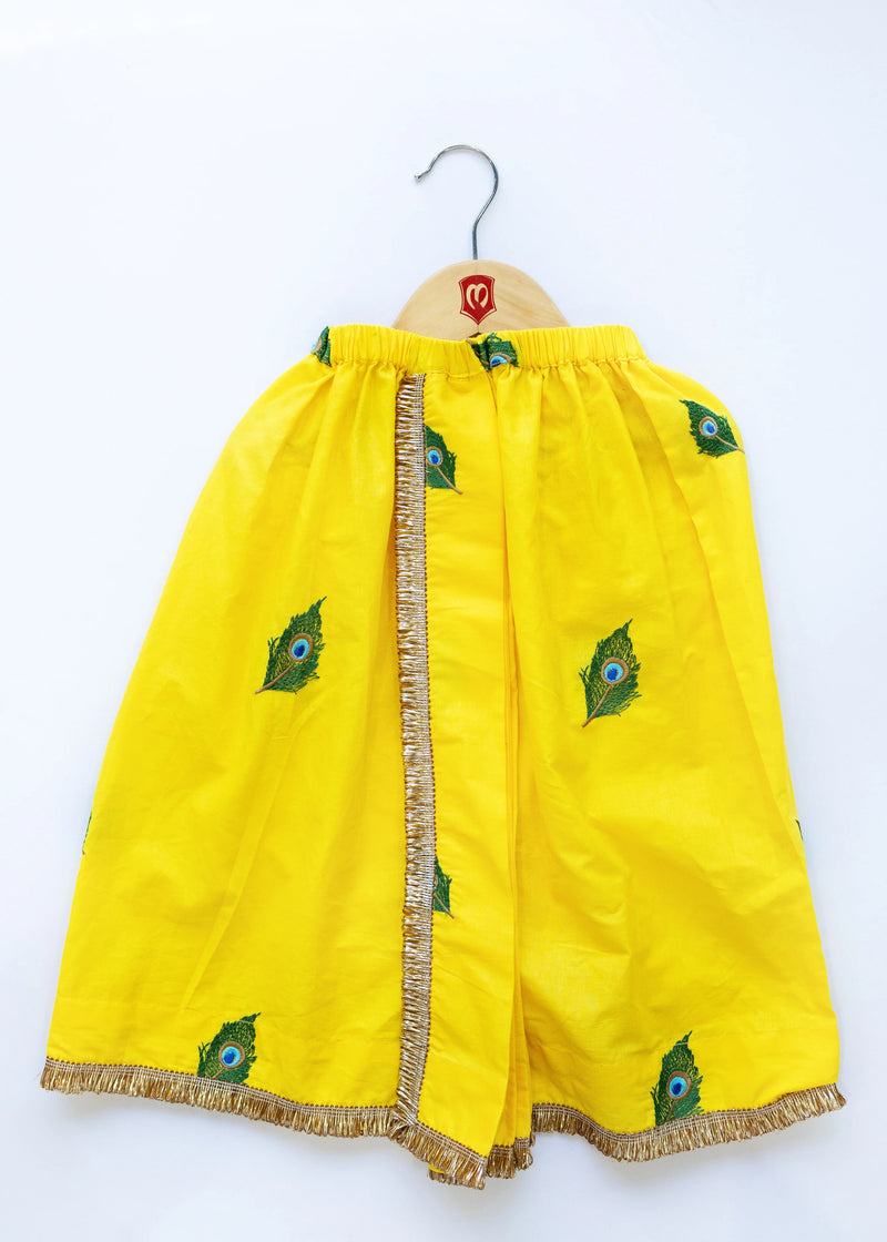 Boys dhoti kurta set with mukut