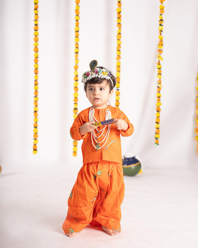 Krishna dhoti kurta for kids