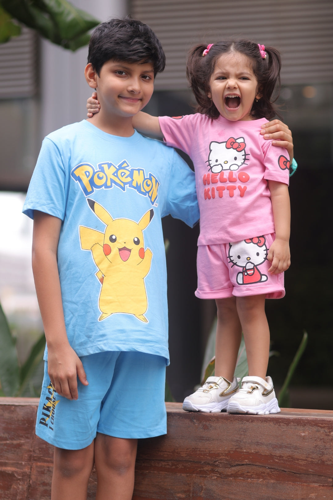 Cotton boys summer set