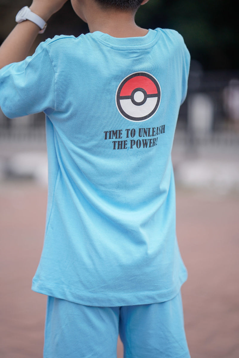 Pikachu themed shorts set