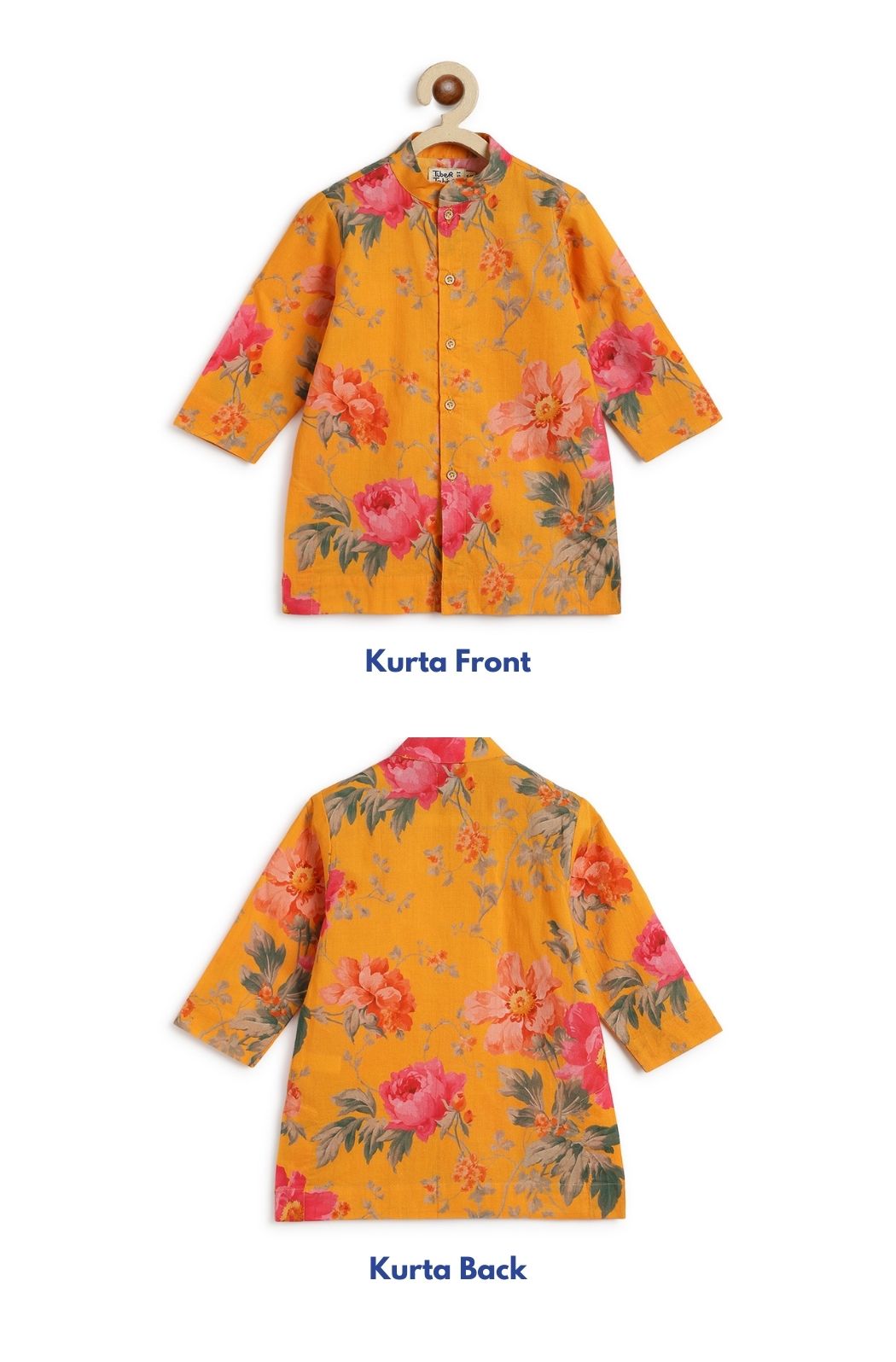 floral print kurta