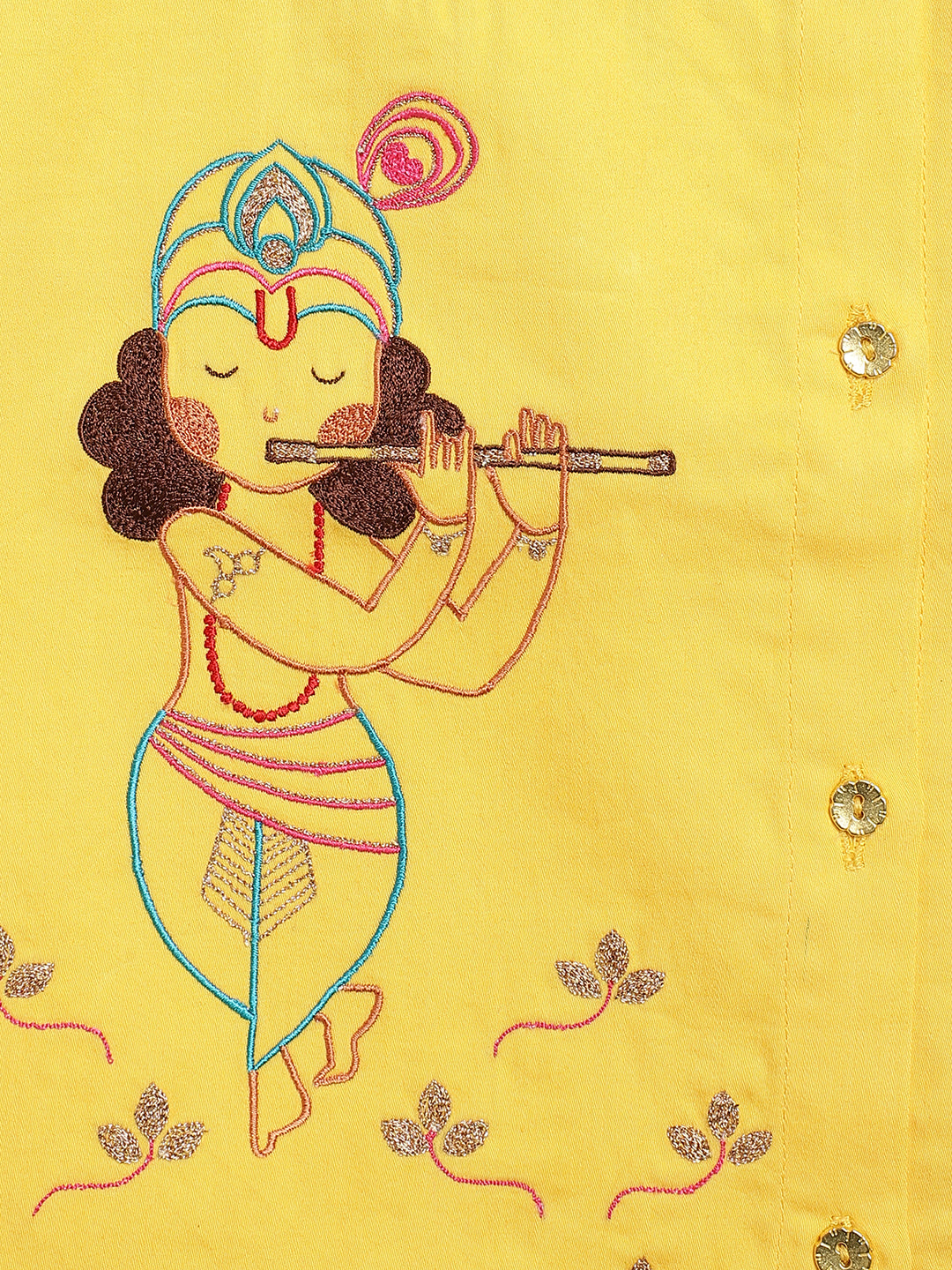 Front open kurta for infants