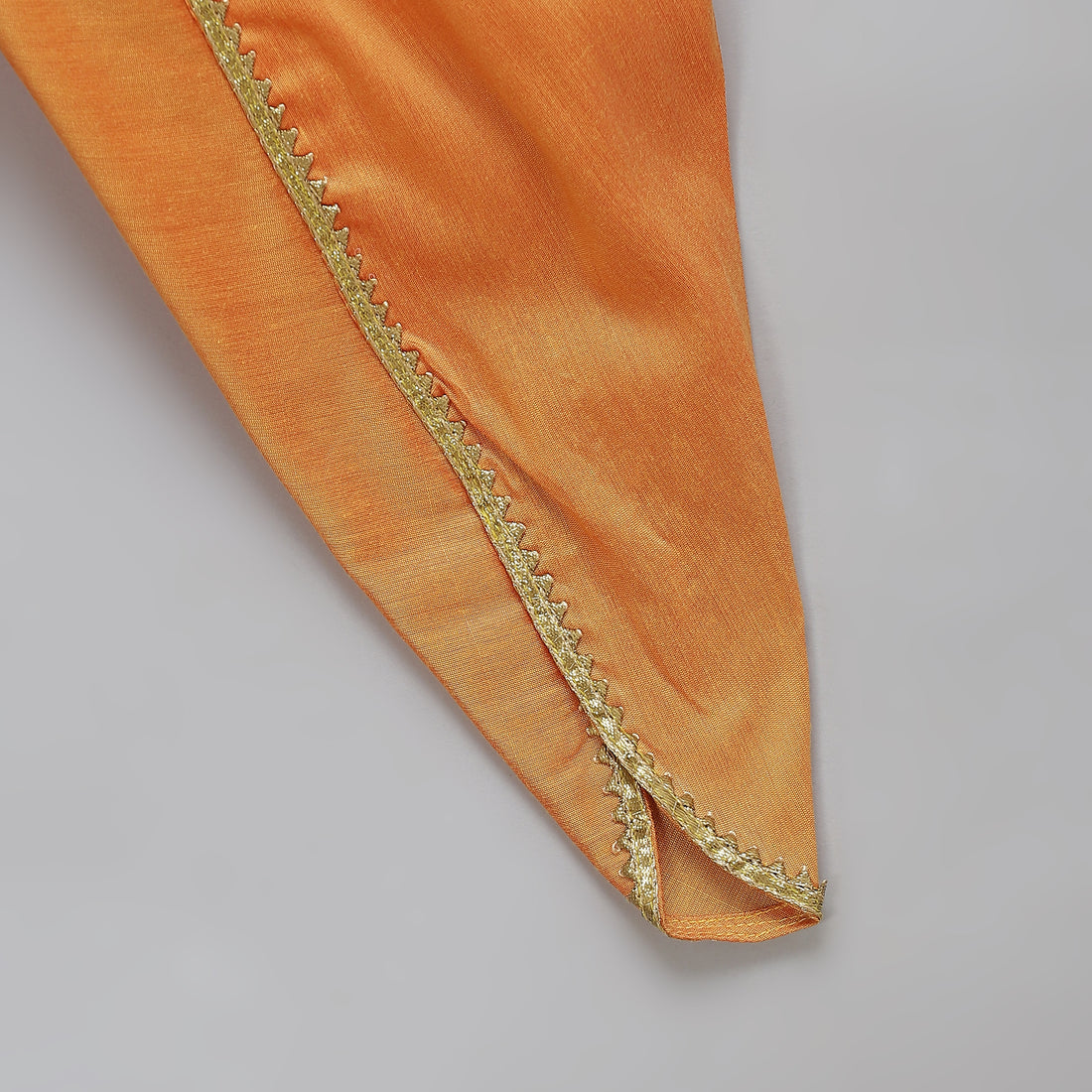 Brother sister peach Embroidered dhoti set