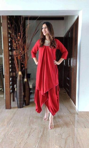 brown flowy dress with margin for alteration