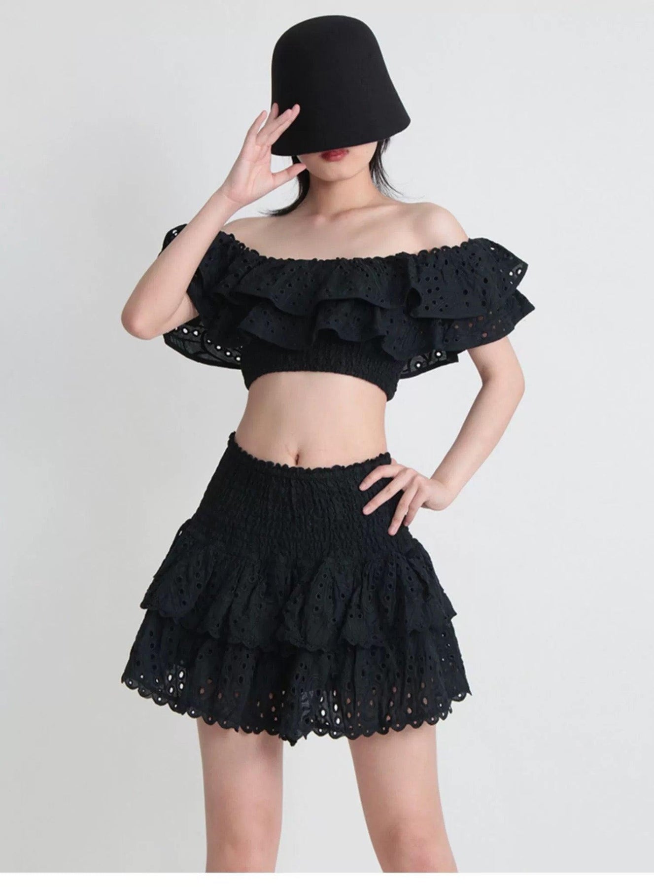 Cotton poplin outfit