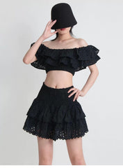 Cotton poplin outfit