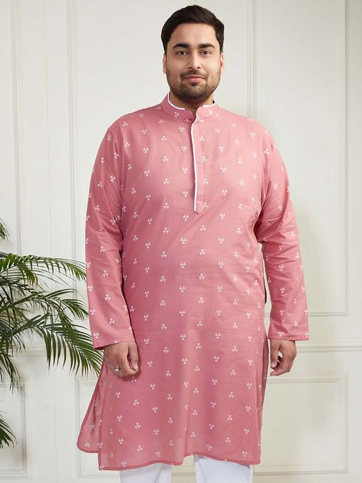 Shahanshah Grey Cotton Kurta