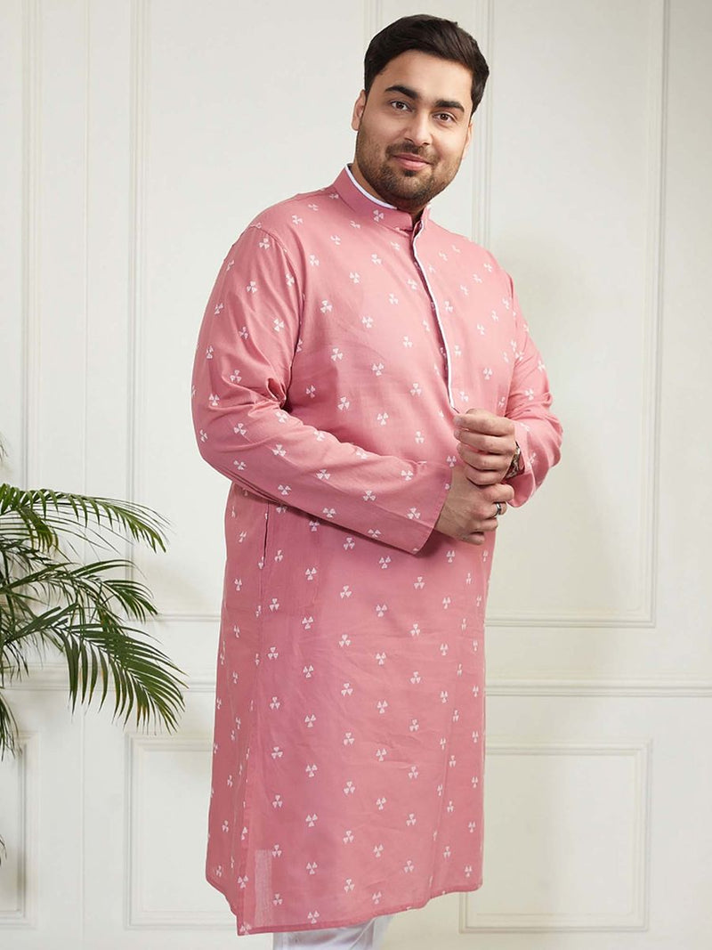 Shahanshah Grey Cotton Kurta