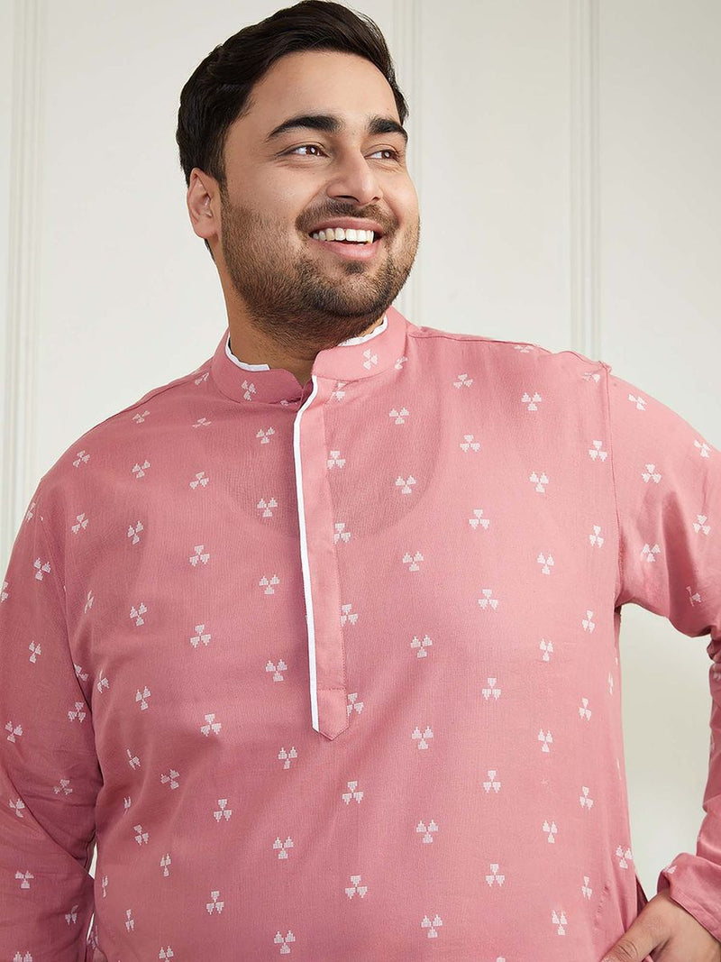 Shahanshah Grey Cotton Kurta