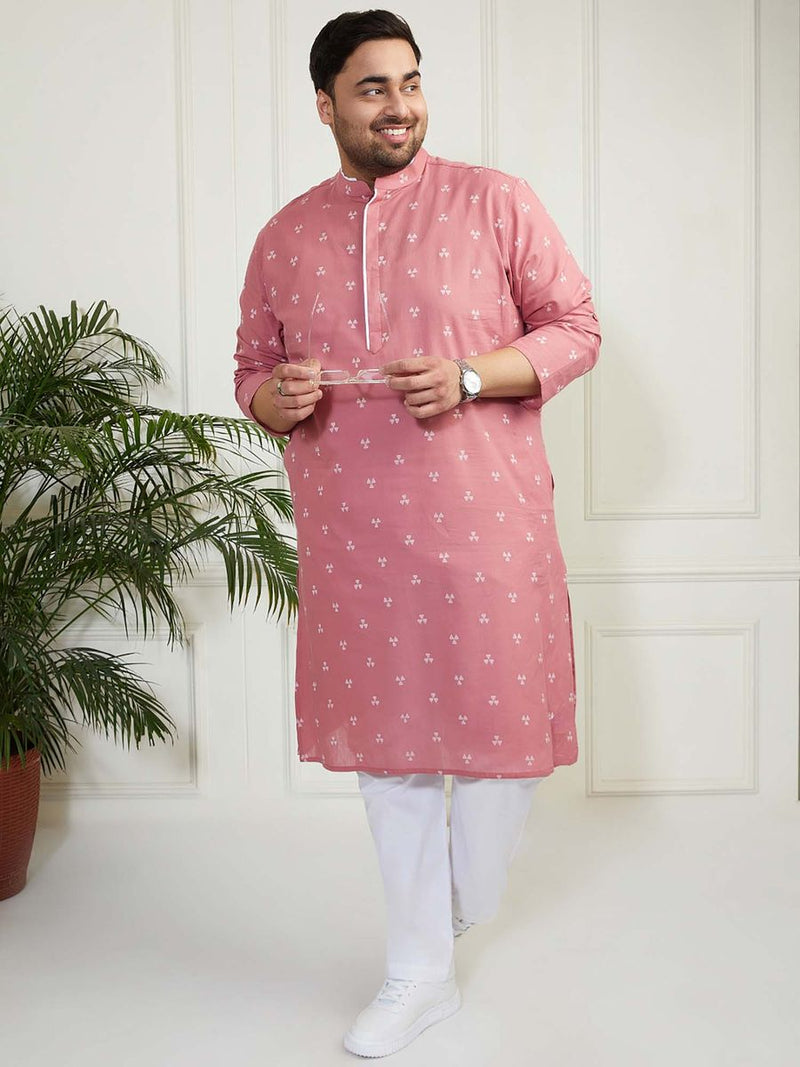 Shahanshah Grey Cotton Kurta