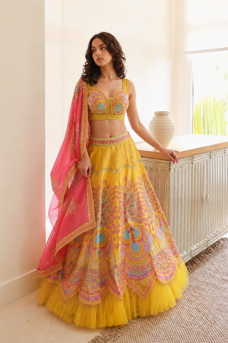 Sunshine Designer Lehenga Set