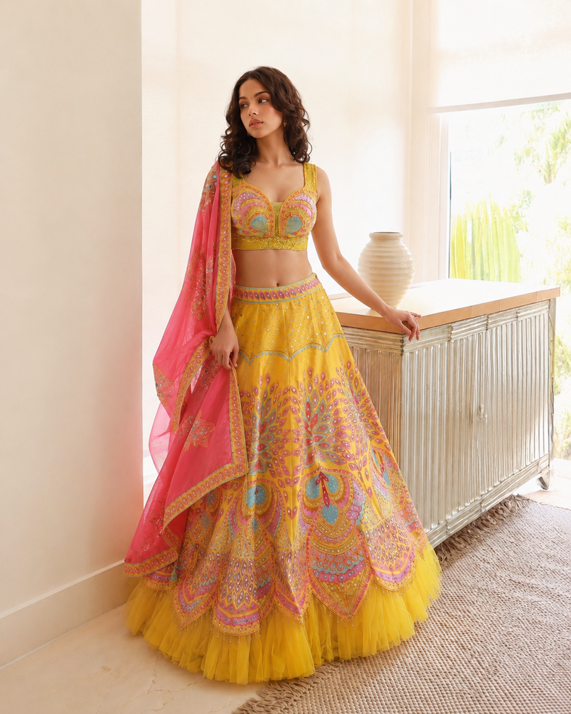 Sunshine Designer Lehenga Set