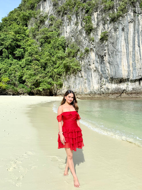 red dress for events