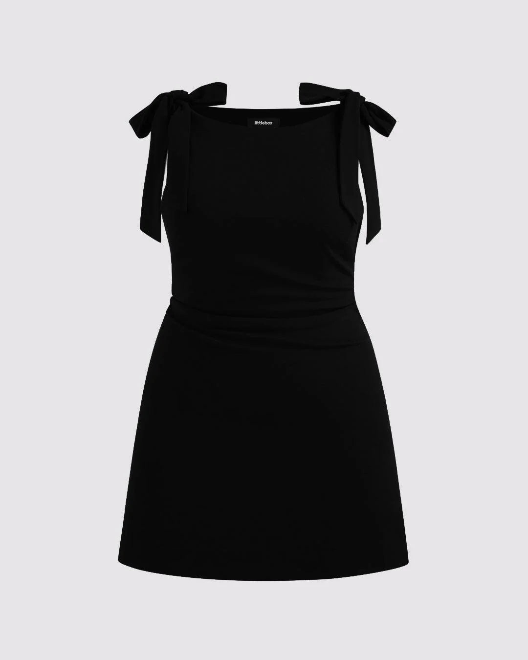 Curve-hugging mini dress