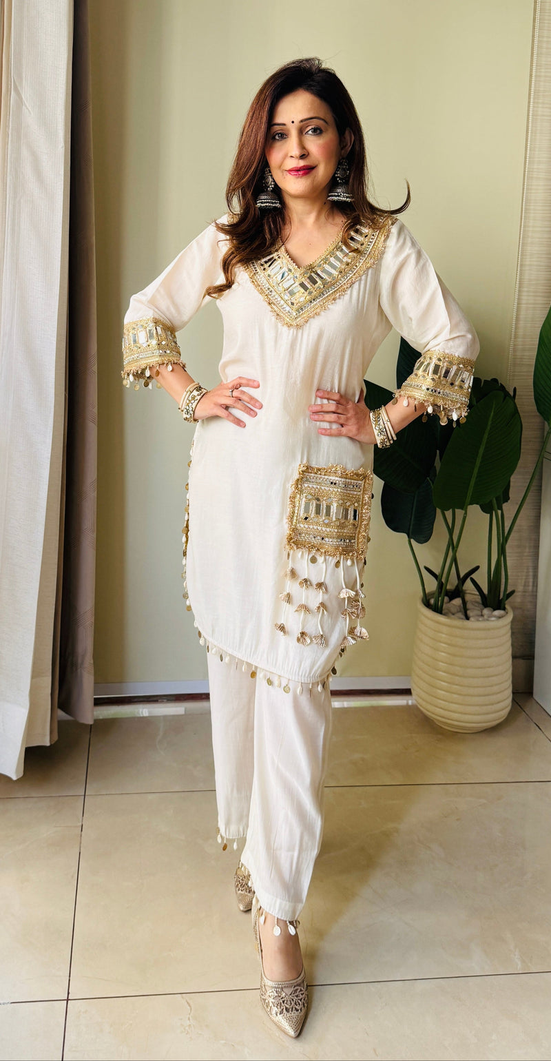 Chanderi Women's Co-ord Set