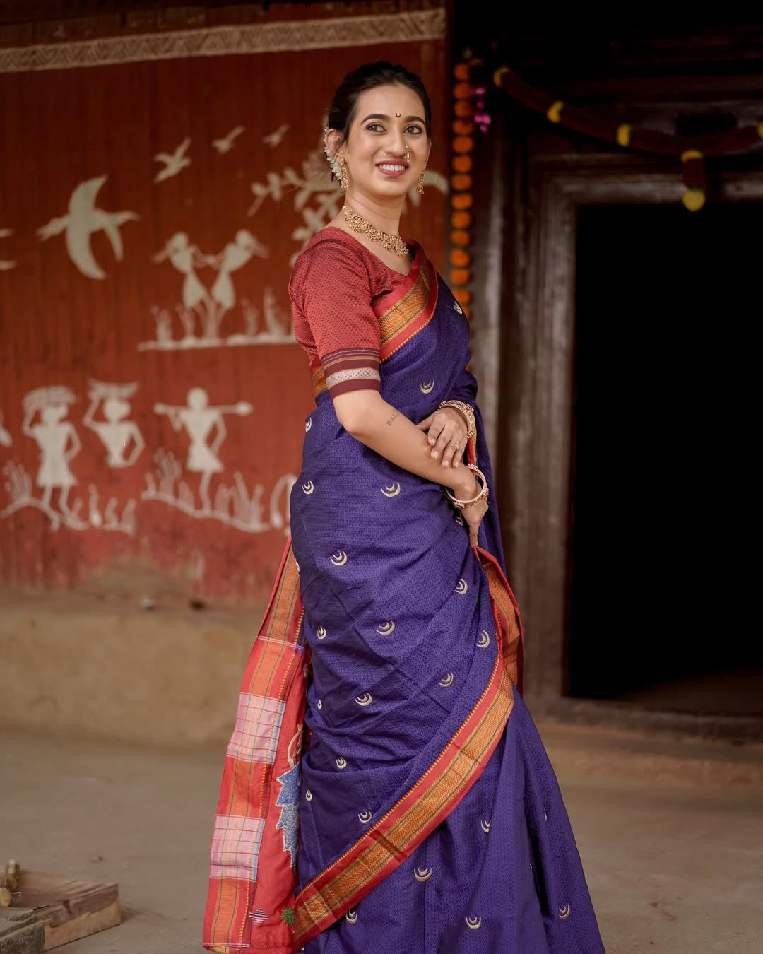 women’s khann paithani saree
