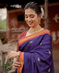 chandrakor bindi saree