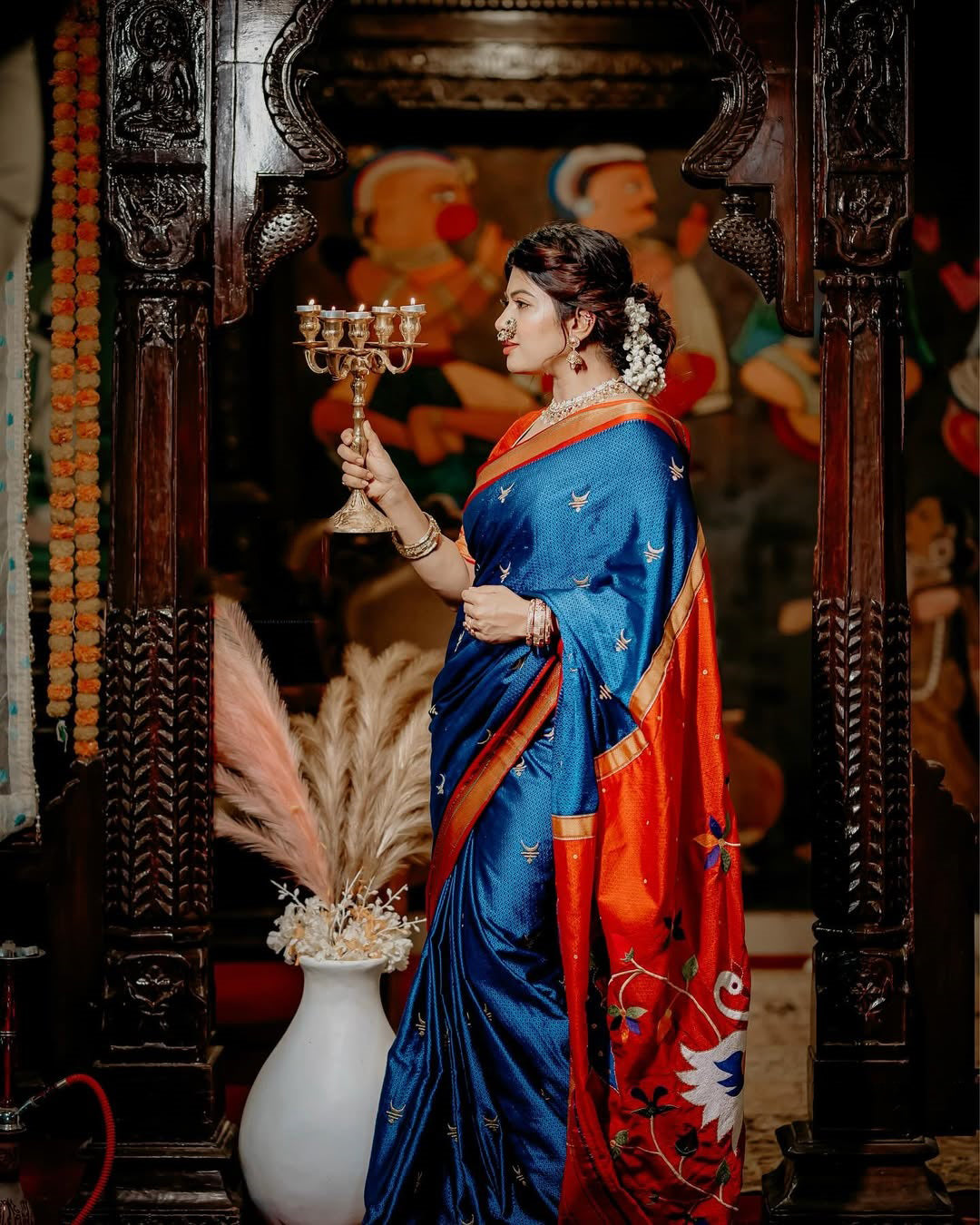 Cultural festive saree for women