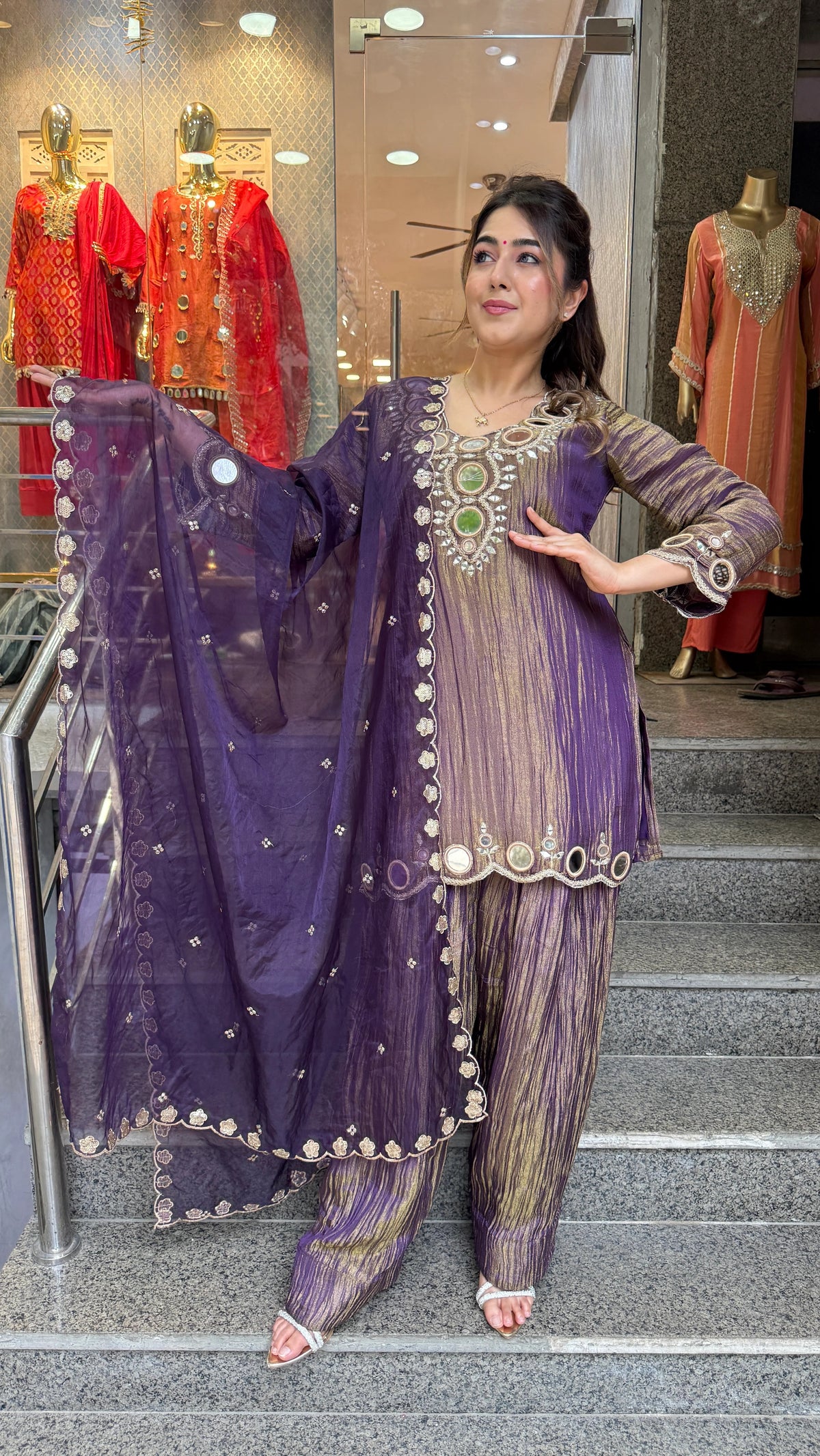 Chandramukhi Traditional Farshi Outfit
