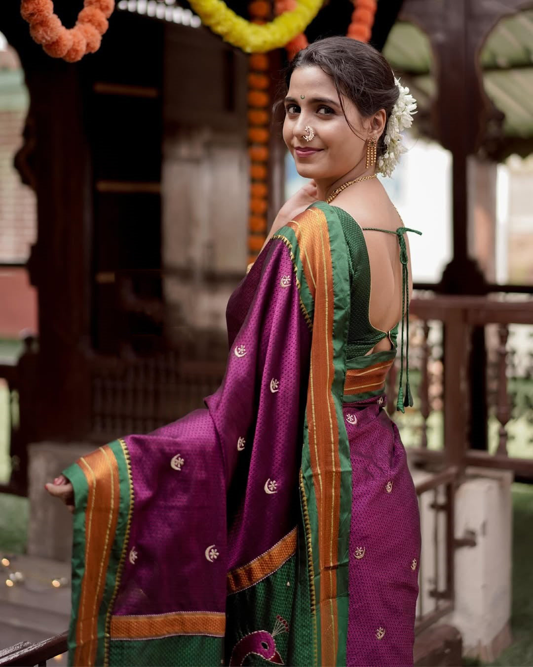 chandrapushpa saree
