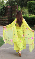 back kurta set
