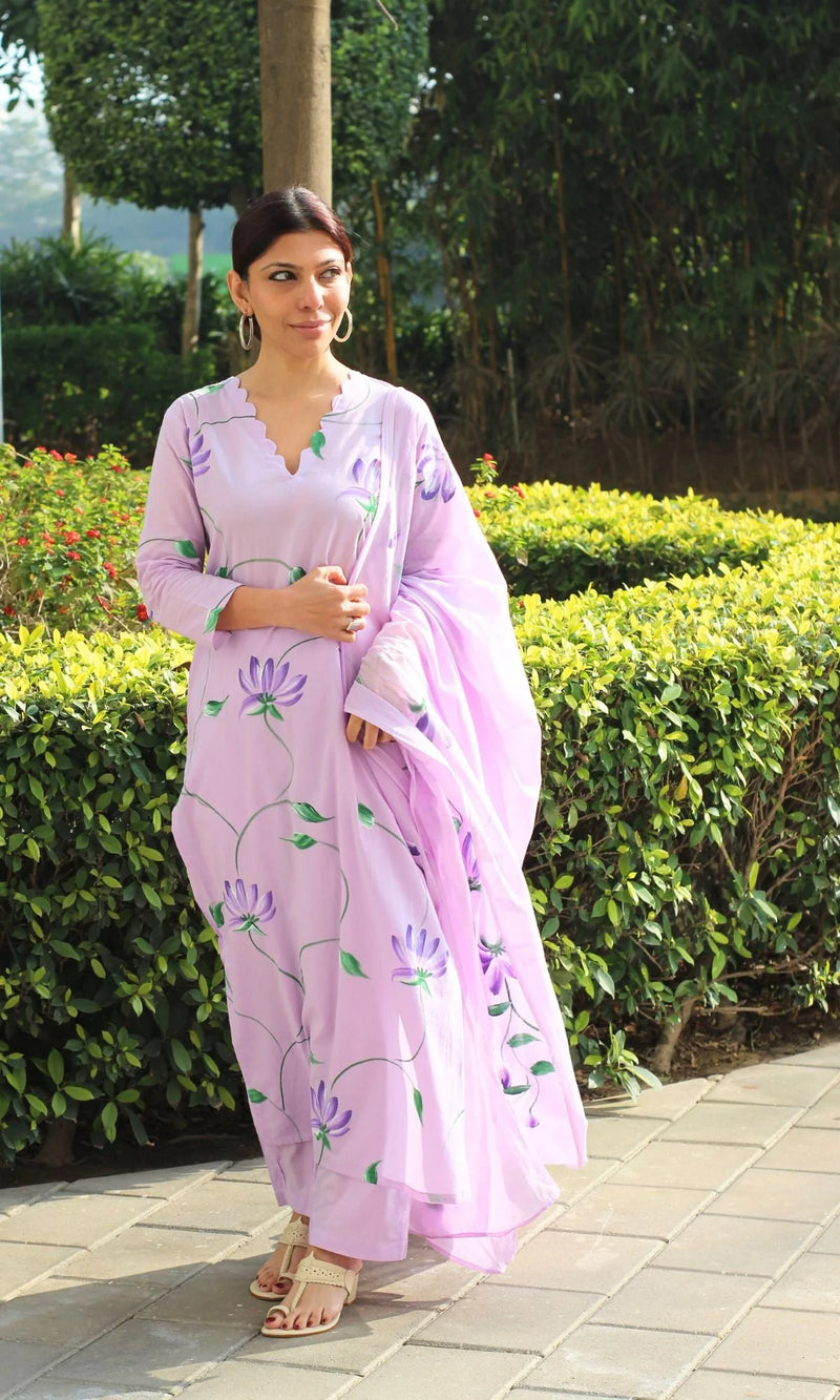 Cotton Suit with dupatta
