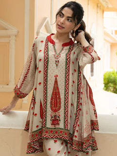 Zariya Ethnic Crepe Co-Ord Set